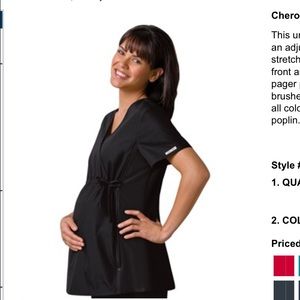 Maternity Scrub Top