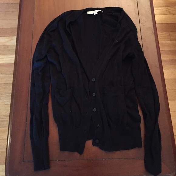 Ann Taylor loft black cardigan. XS