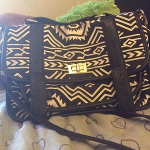 Aztec Print Crossbody Bag