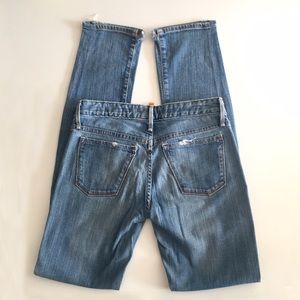 Earnest Sewn Blue Stretch Jeans