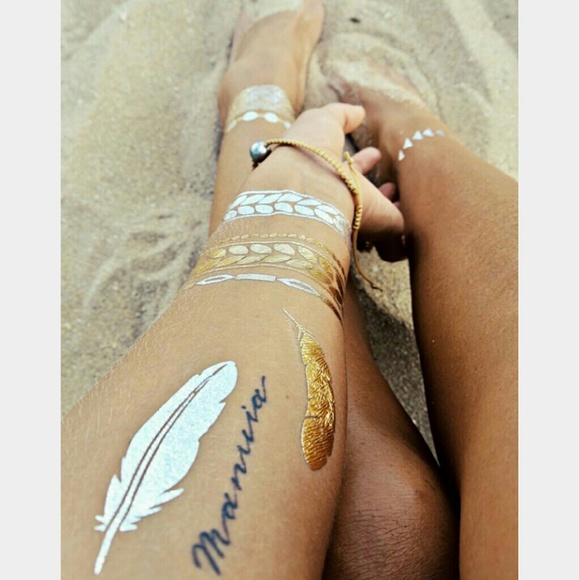 Icing Jewelry - NEW Pretty Temporary metallic tattoos
