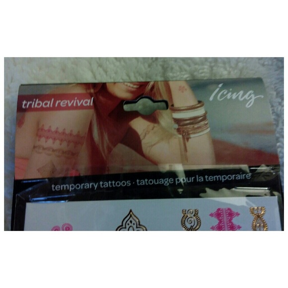 NEW Pretty Temporary metallic tattoos - Picture 4 of 4