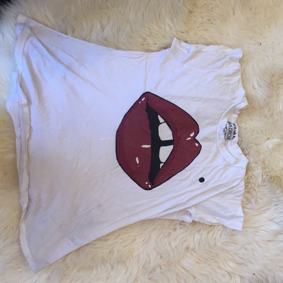 Wild fox mouth t-shirt