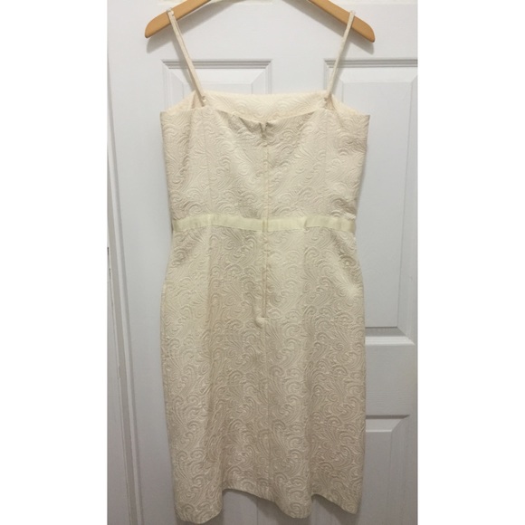 Never Worn H&M Cream Brocade Dress - Picture 2 of 4