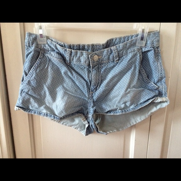 Poka dot shorts