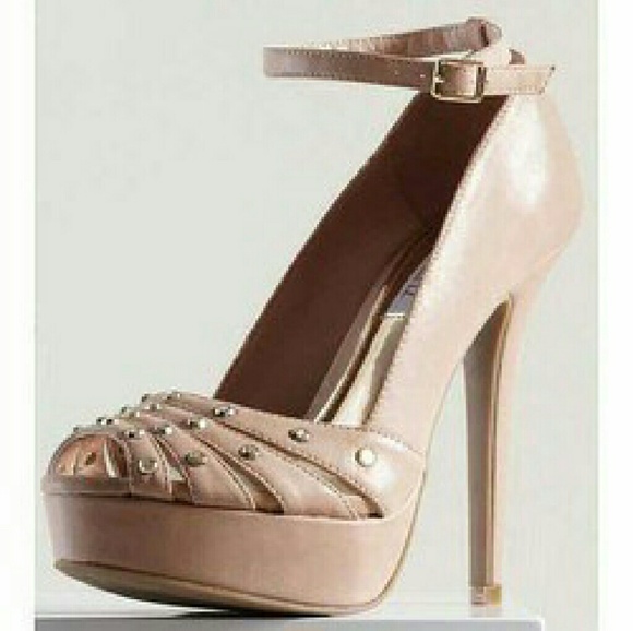 New Jennifer Lopez Blush Platform Heels - Picture 1 of 2
