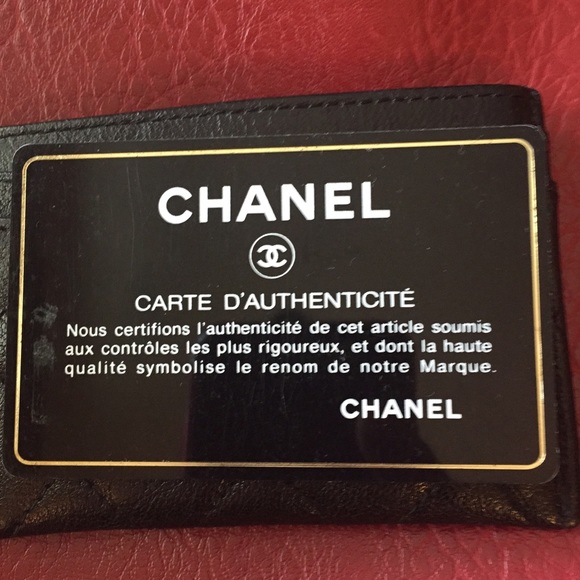 SOLD🎈🎈🎈Authentic Chanel Caviar Quilted Card - Picture 3 of 4