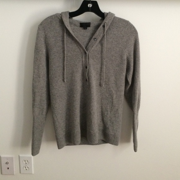 J. Crew Collection Cashmere Getaway Hoodie, XS