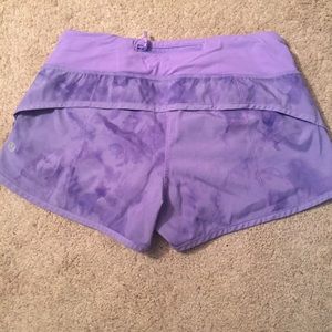 Rare LuLuLemon Speed Shorts