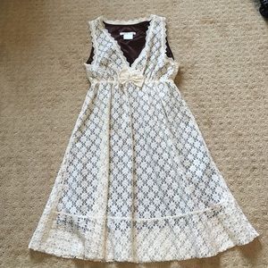 Cream Lace Dress!