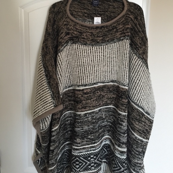 Blanket Sweater Poncho