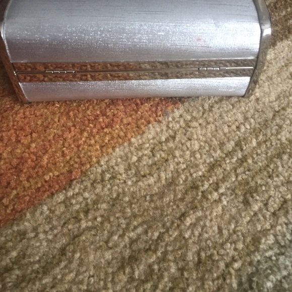 Small vintage silver tote clutch - Picture 3 of 4