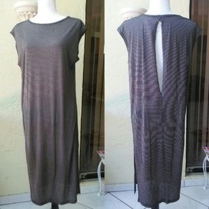 SALE Striped midi dress