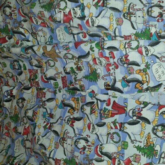 Holiday scrub jacket