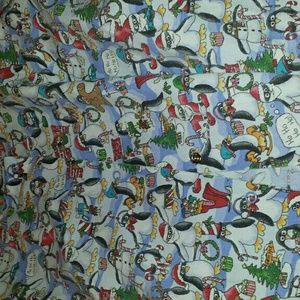 Holiday scrub jacket