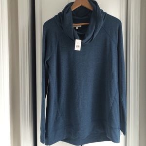 Lou & Grey cowel neck sweater tunic.