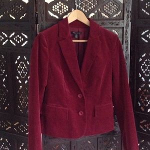 Kenneth Cole burgundy jacket / blazer