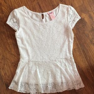 Super cute peplum top! :)