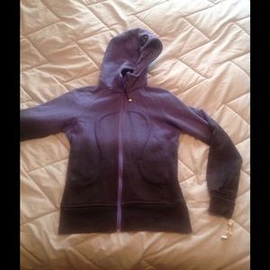 Rare Lululemon Ombre Purple Scuba Hoodie 6