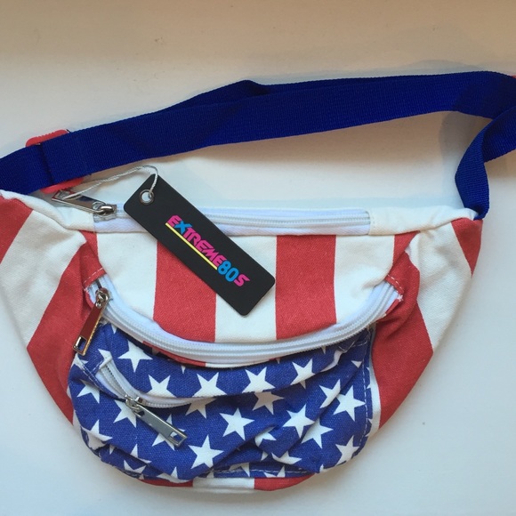 American flag fanney pack so funny lol