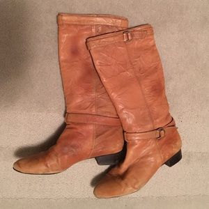 Lamb skin boots size 8
