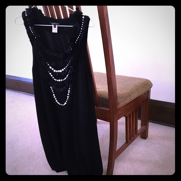 Nanette Lepore Black Knit Dress