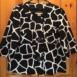 Michael Kors giraffe print jacket