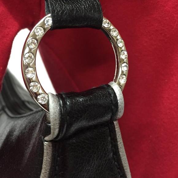 Cute Small Black w/ Rhinestones Evening Bag - Picture 2 of 4