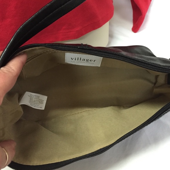 Cute Small Black w/ Rhinestones Evening Bag - Picture 3 of 4