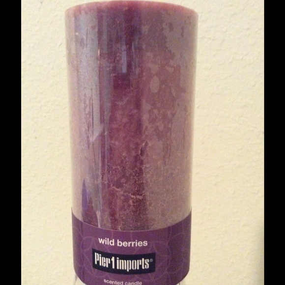 Pier One pillar candle