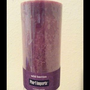 Pier One pillar candle