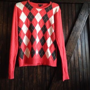 Argyle sweater