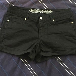 Express black shorts