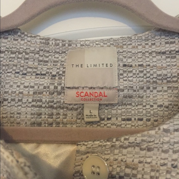 The Limited | Gray tweed blazer - Picture 2 of 3