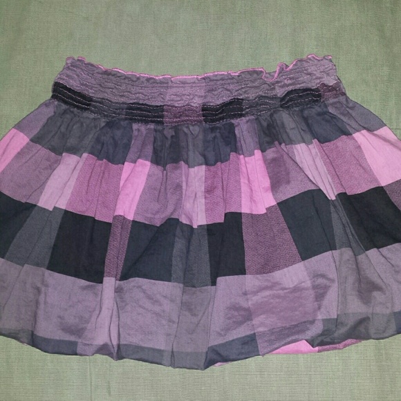 Plaid Pink Skirt