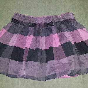 Plaid Pink Skirt