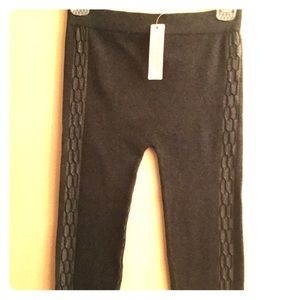 NWT Romeo & Juliet Couture Chain Stitch Leggings S