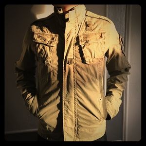 G star raw denim Recolite overshirt denim jacket.