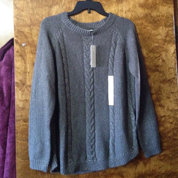 NWT Sweater - Gray - Picture 1 of 3