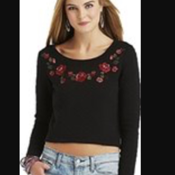 Seventeen gray crop sweater - Picture 4 of 4