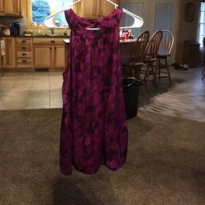 Apt.9 silky dressy tank multicolored