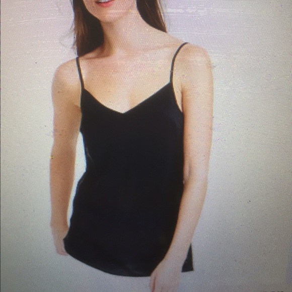 Set of 2 J Crew Silk Camis, Black and Navy XXS