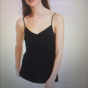 Set of 2 J Crew Silk Camis, Black and Navy XXS