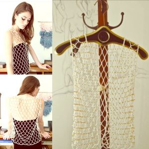 1970s Beaded Vest