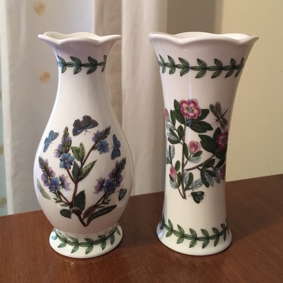 PORTMEIRION mini vase set! Botanical Garden