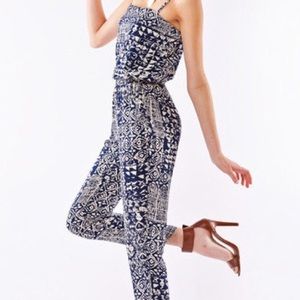 Tribal patterned jumpsuit