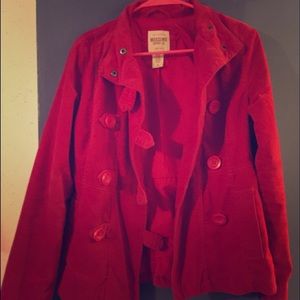 Cute warm red jacket
