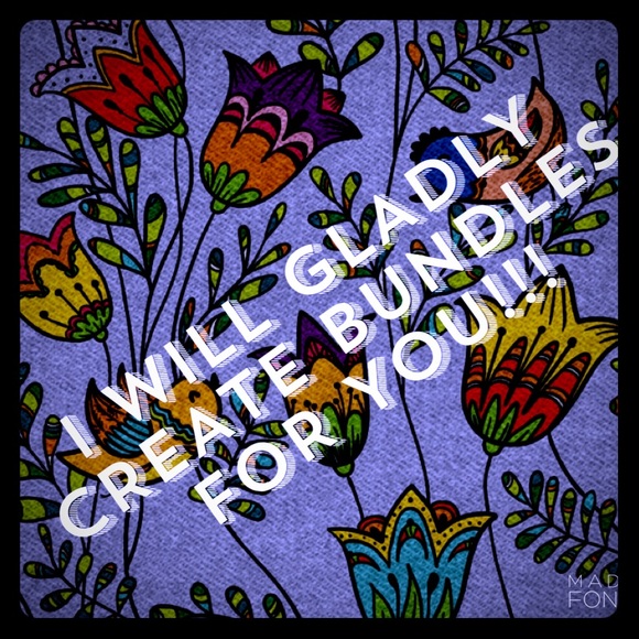 Send me a comment or offer, and I will do my best