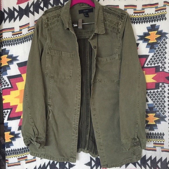 ✨ Forever 21 Utility Jacket