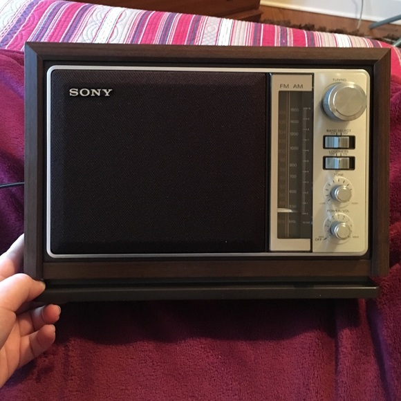 Old fashioned SONY radio